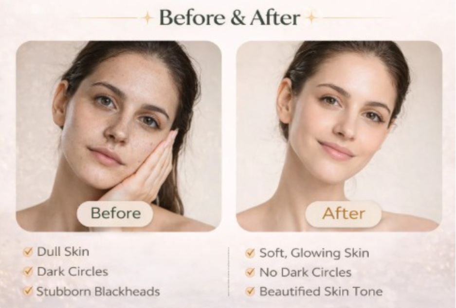 4-in-1 Facial Skin Care Kit – Jade Roller, Gua Sha, Ice Face Roller & Derma Roller